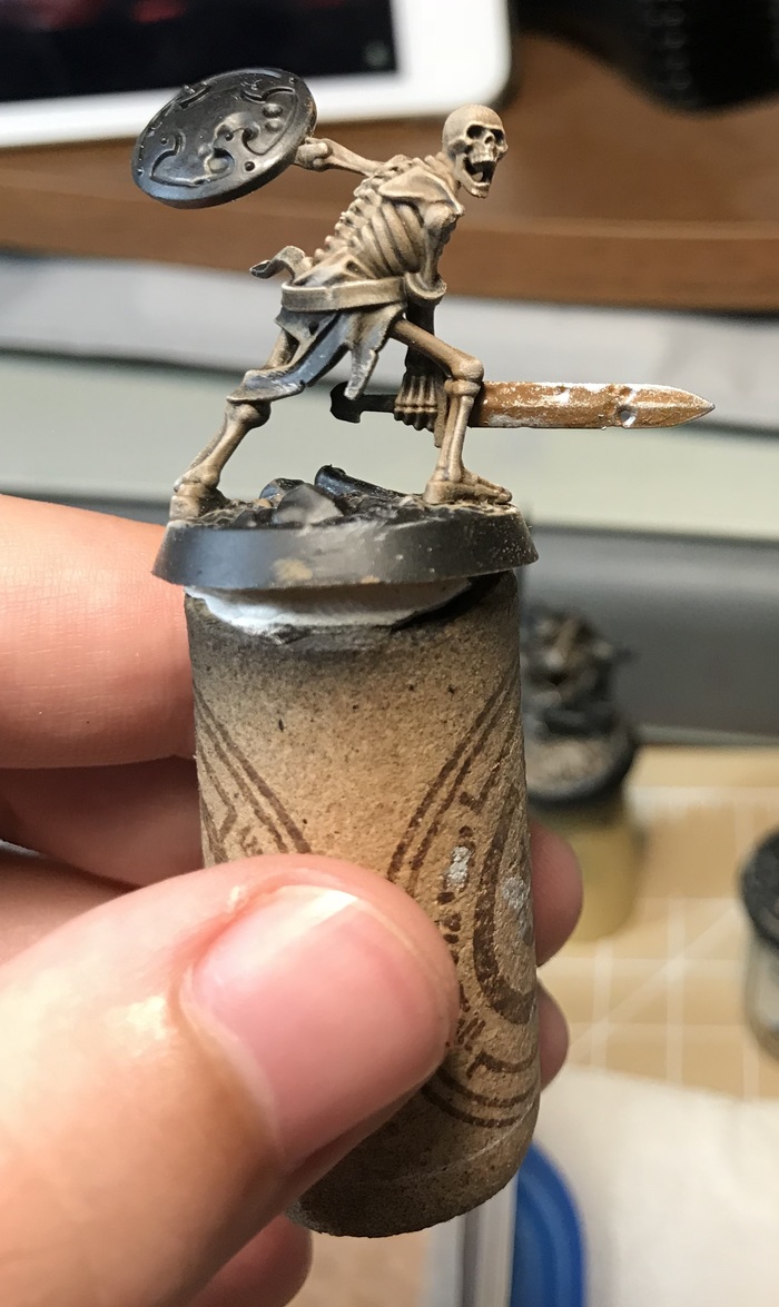    / How to paint rusty metal Wh painting,  , , , Shadespire, Sepulchral Guard, 