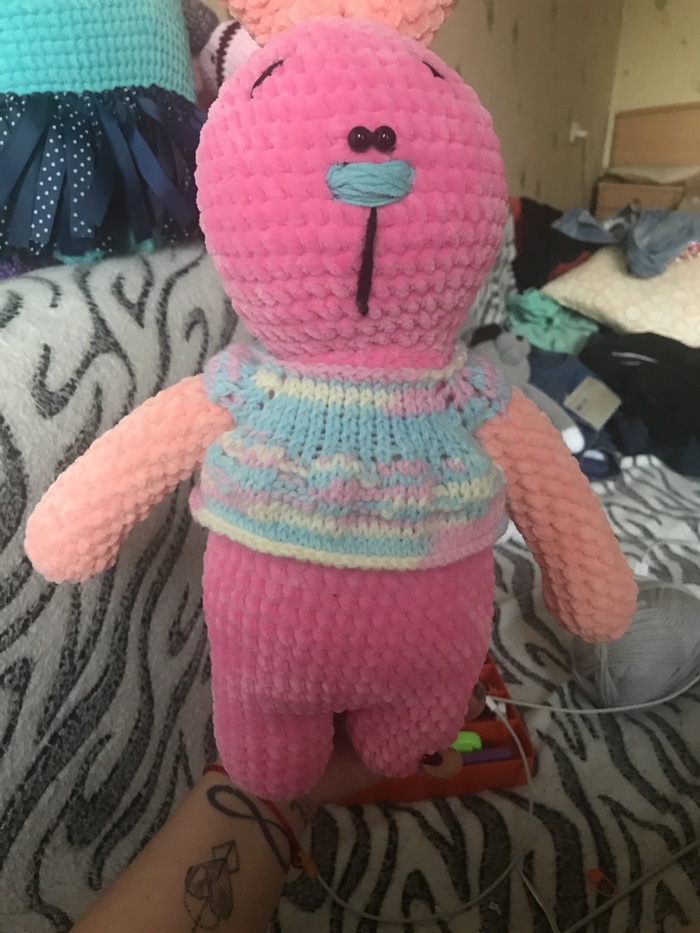 Vyazuly - My, Knitting, Crochet, Amigurumi, South park, Gift exchange, Needlework without process, Longpost