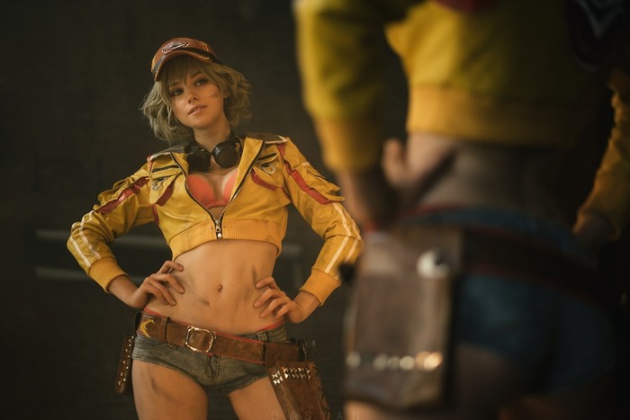 Саша Холланд Косплей Cindy Aurum фотография, девушки, Косплей, Cindy Aurum, Final fantasy, длиннопост
