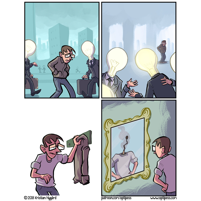 Освещённый