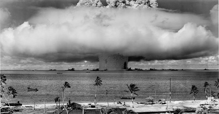 About the 1946 nuclear tests at Bikini Atoll. - Nuclear tests, USA, Atomic bomb, Thermonuclear weapons, Video, Dmitry Puchkov, Klim Zhukov