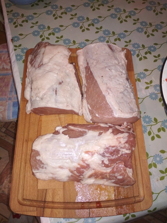 Baked ham at home - My, Buzhenina, , Meat, Longpost