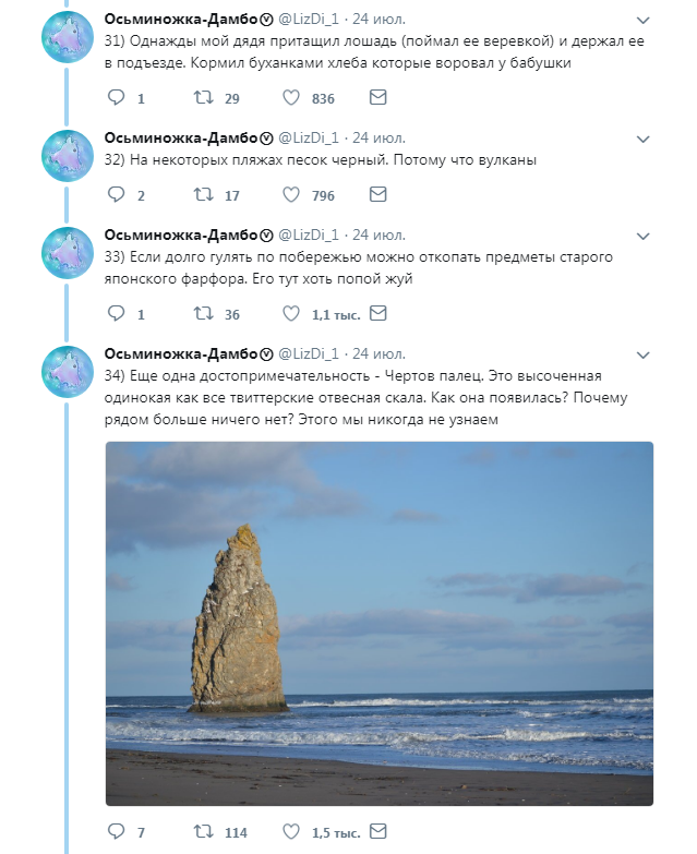 Well, what else to tell you about Fr. - Kunashir, Twitter, Longpost, Sakhalin Region, Дальний Восток, Screenshot