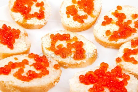 Dust in your eyes - My, Presentation, Buffet, Journalists, Greed, Red caviar