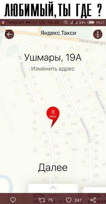 When just saying the address is not an option - Yandex Taxi, The address, Funny, Humor