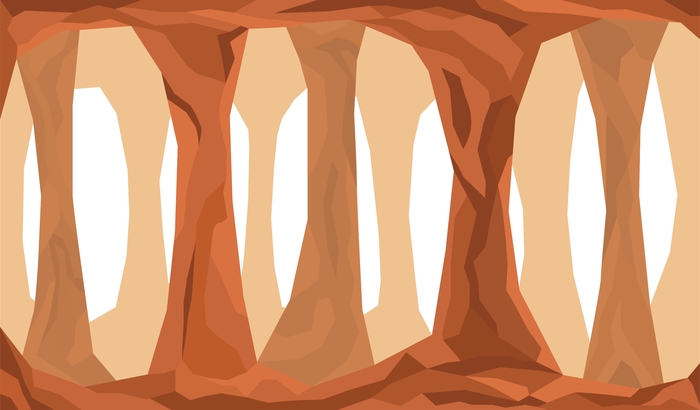 Vector cave - Corel draw, Vector graphics