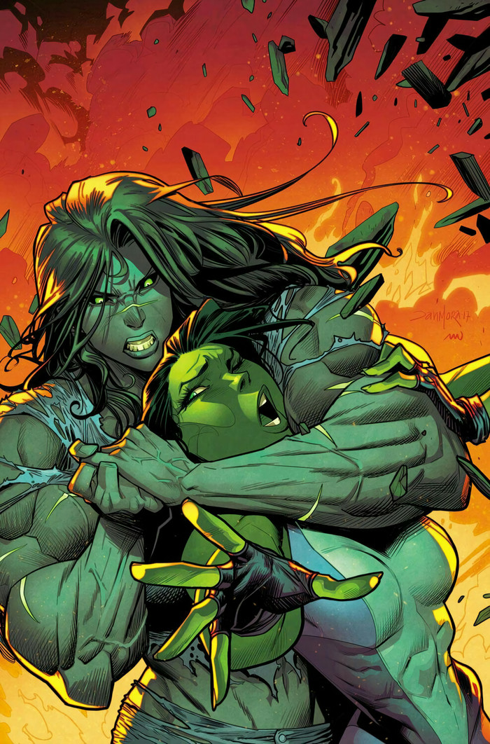 She-Hulk vs She-Hulk Marvel, -, ,  , -