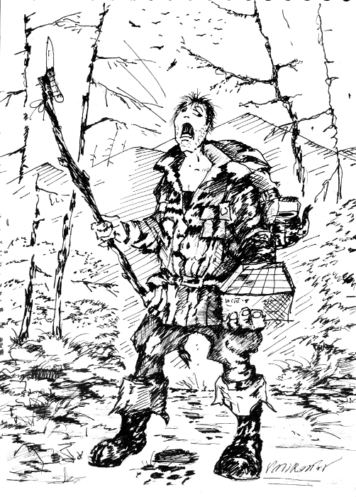 Haymaking in Kolyma - My, Story, Life stories, Text, Sketch, Kolyma, The Bears, Magadan Region, Longpost