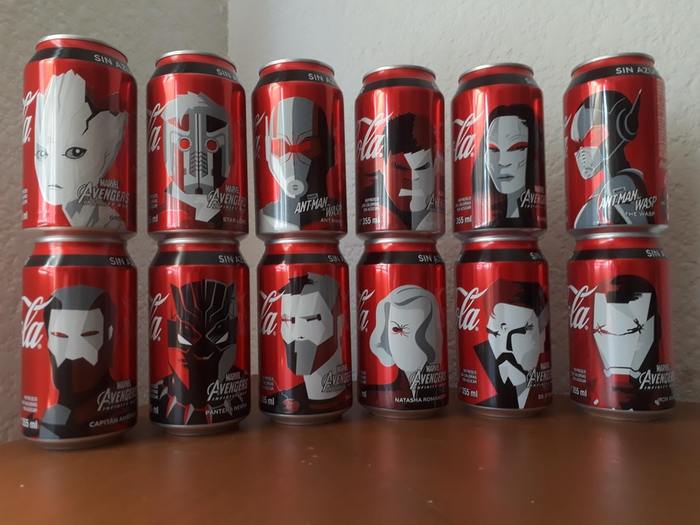 Просто наконец собрал коллекцию Marvel | Coca-Cola - Marvel, Супергерои, Мстители, Reddit, Coca-Cola