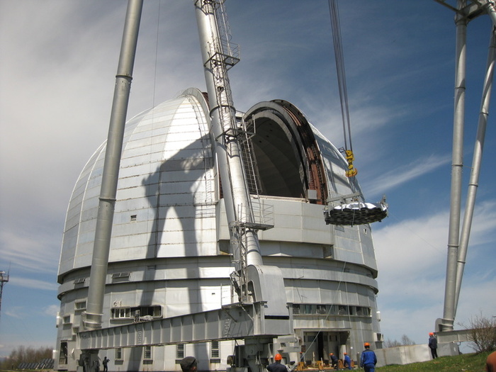 Rostec installed astronomical optics on the largest telescope in Eurasia - Bta, Karachay-Cherkessia, Telescope, RAS, Observatory, Longpost