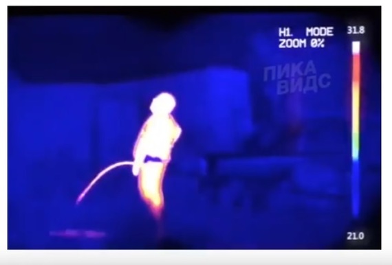 Perhaps the best thing that was filmed with a thermal imager! - Thermal imager, Writing, Bunch