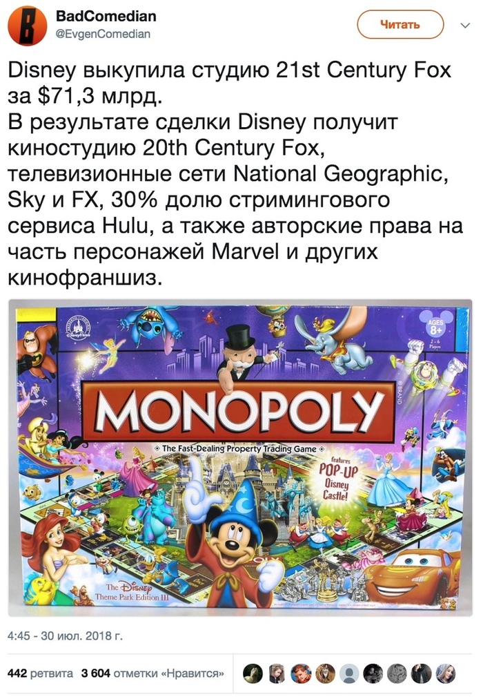 Di$$$ney - , Walt disney company