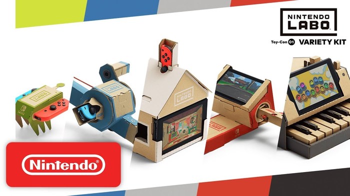 Nintendo продала миллион картонных конструкторов(Nintendo Labo) - Nintendo, Nintendo Switch, Labo, Игры, Компьютерные игры, Новости, Видео