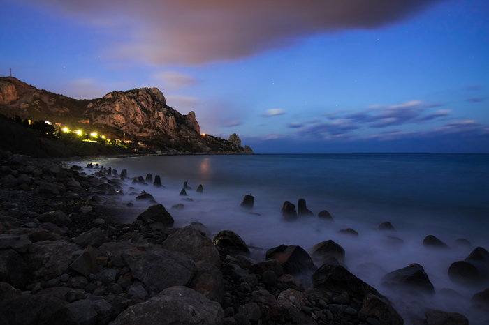 Simeiz, Mount Koshka - view from Katsiveli - My, Simeiz, Yalta, Crimea is ours, Crimea, Russia, Summer, Happiness, Sea