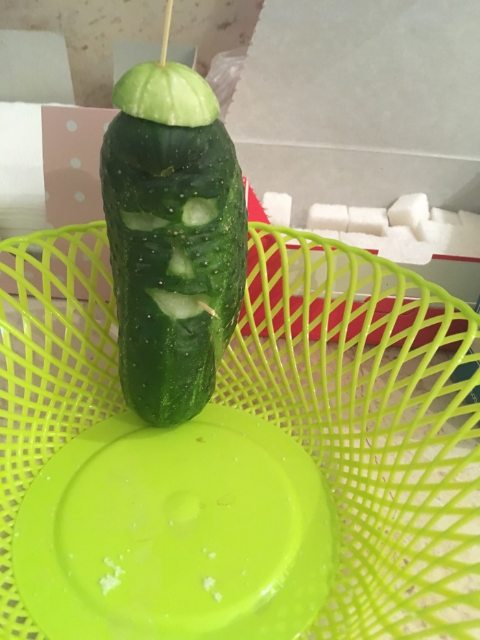 Creative at work - My, Work, Cucumbers, Creative