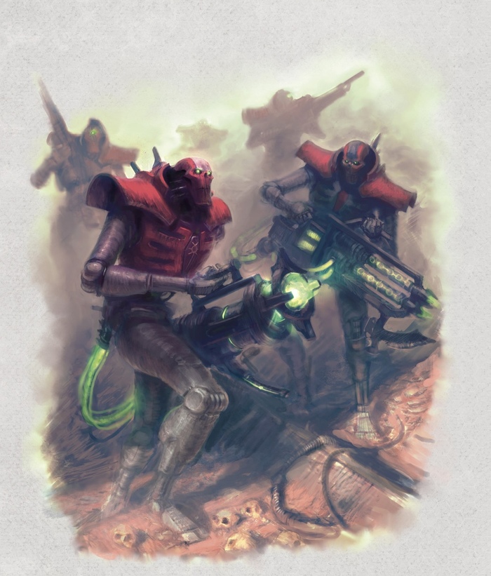 Necro. - Warhammer 40k, Wh Art, Necrons, , 