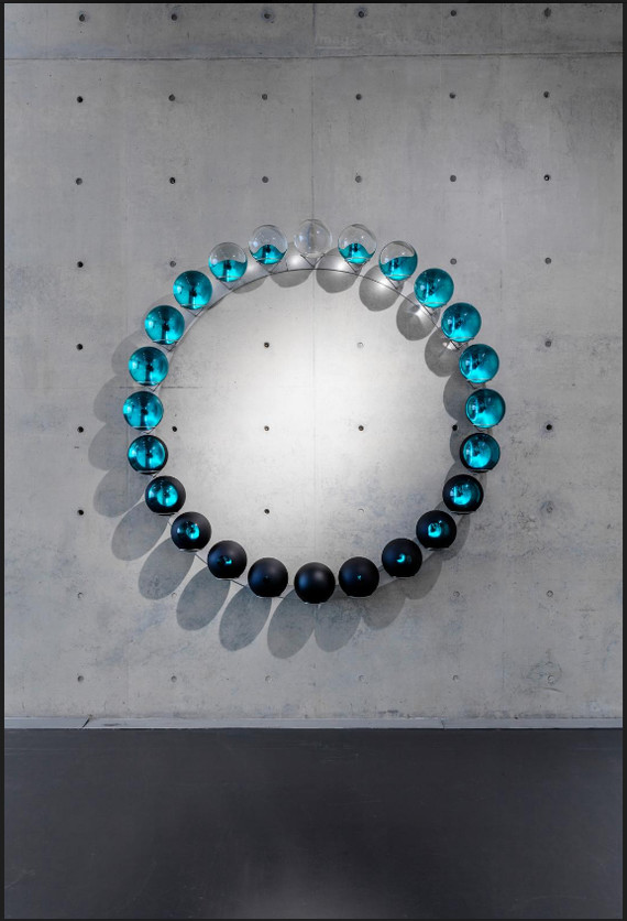 Sky gaze circle - Installation, , Glass Ball, , The photo, Longpost