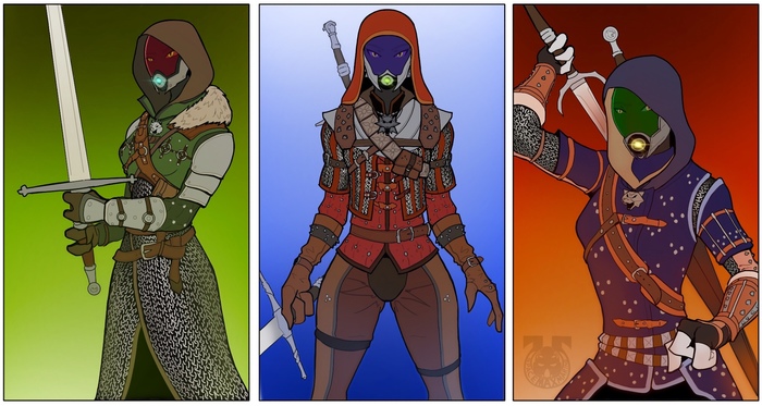 All things witcher Tali's - Spacemaxmarine, The Witcher 3: Wild Hunt, Tali zorah, Mass effect, Crossover, Art