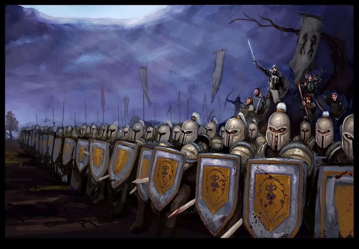 Поднять щиты! За Альянс!