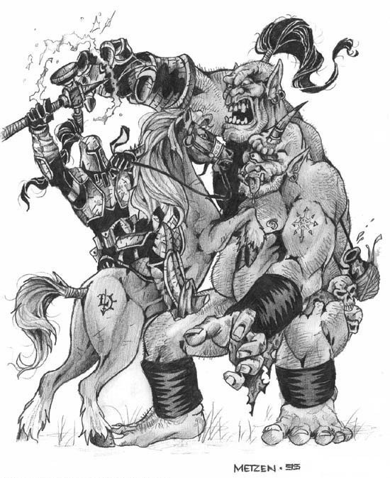 Old Warcraft art from 1995. - Wow, World of warcraft, Warcraft, Blizzard, Game art, Art, Creation