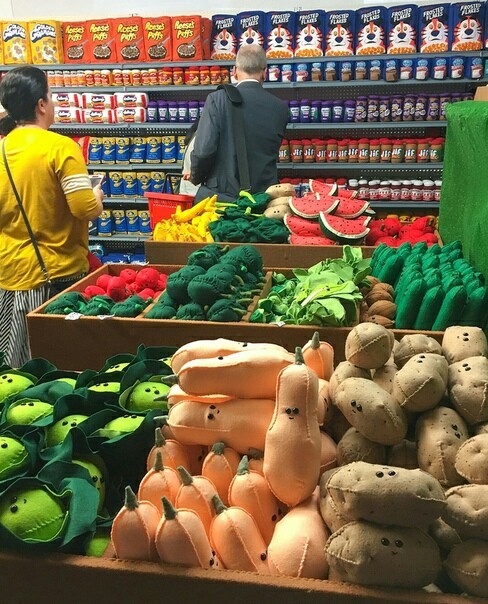 Just a grocery store made entirely of felt - Score, Products, Felt, Longpost