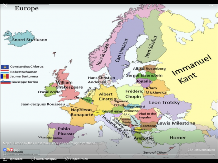 Самые известные люди в стране