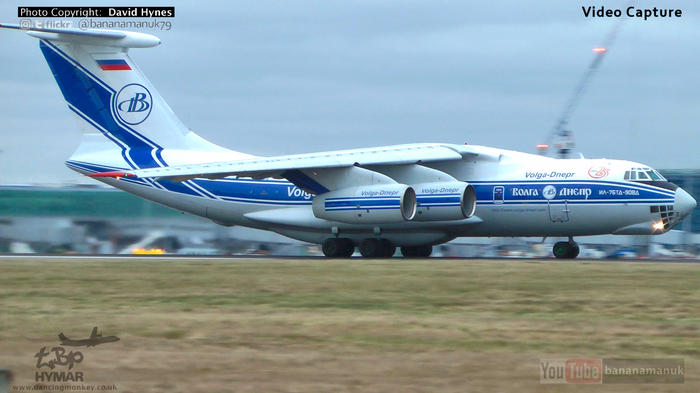 &quot;Volga-Dnepr&quot; Il-76 aircraft