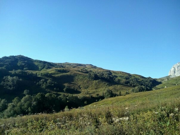 Adygea. Mount Oshten - My, beauty of nature, The mountains, Mountain tourism, Hiking, Republic of Adygea, Oshten, Longpost