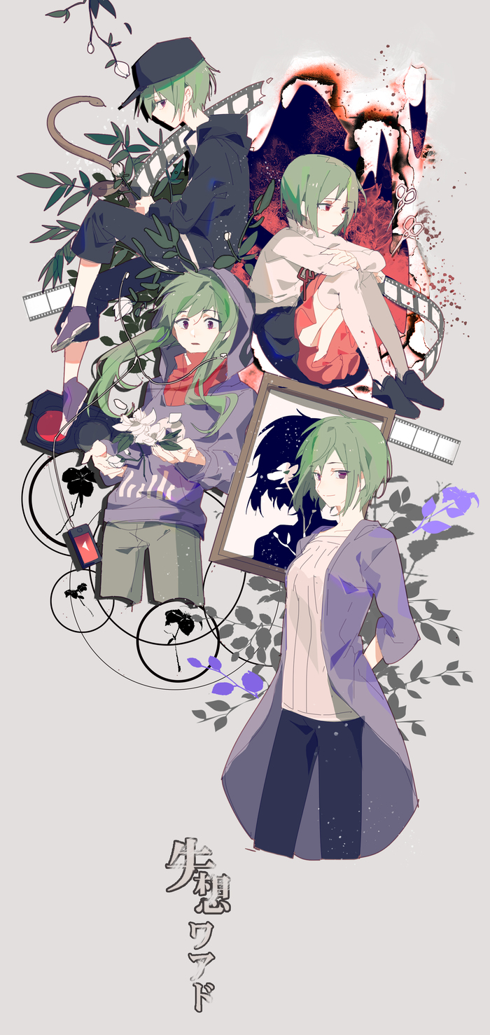 Never Lost Word - Аниме, Не аниме, Anime Art, Vocaloid, Hatsune Miku, Kagerou Project, Tsubomi Kido, Pixiv, Видео, Длиннопост