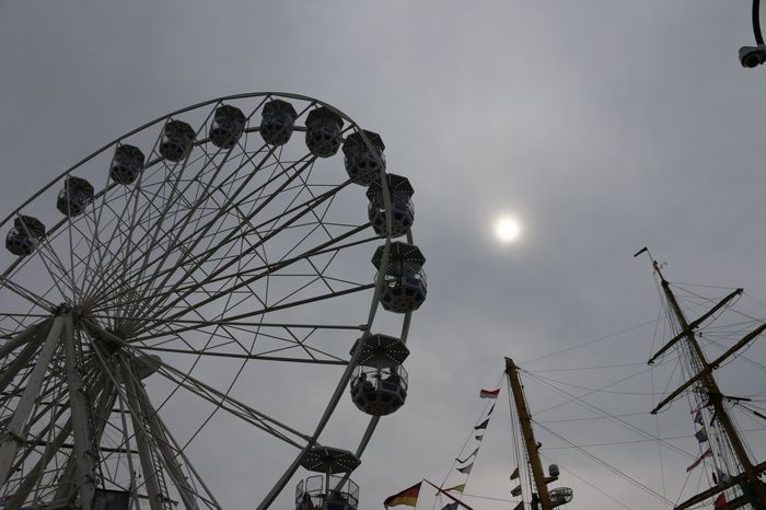 Embankment of Harlingen, Netherlands - My, The sun, Ferris wheel