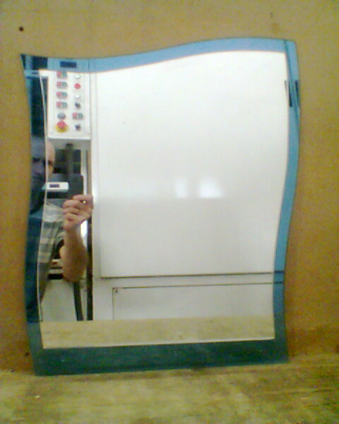 bathroom mirror - My, Mirror, , Longpost