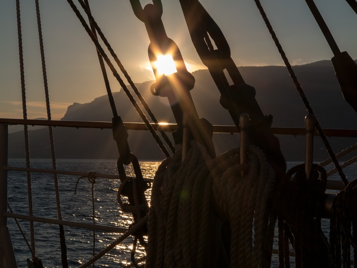 Life on a sailboat vol.2 - My, Longpost, Fleet, Sailboat, Sea, The photo