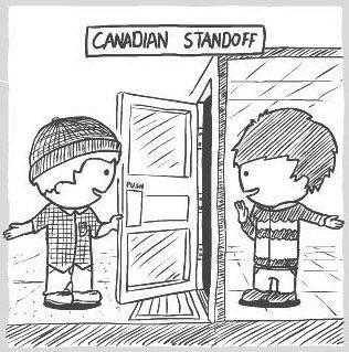 Canadian no-win situation - Reddit, Canada, Images, Вежливость