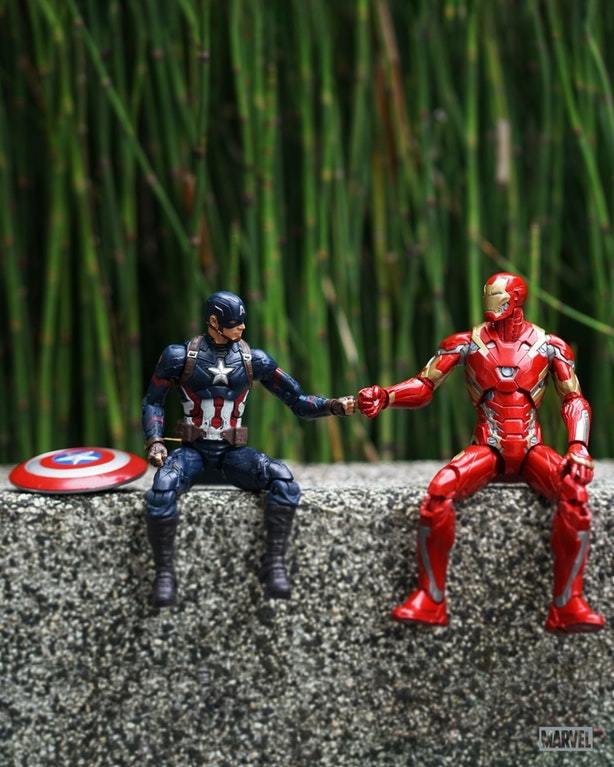 Indian twitter marvel posted this photo on friendship day - Marvel, Comics, India, Twitter, friendship day, Captain America, iron Man, Toys