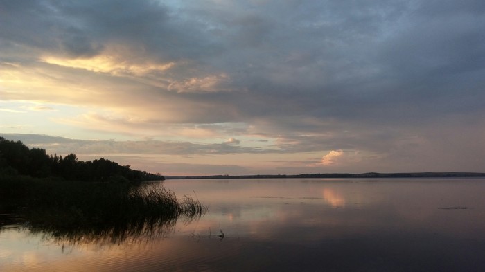 Peace and quiet - My, Silence, Rest, Evening, Reservoir, Calmness