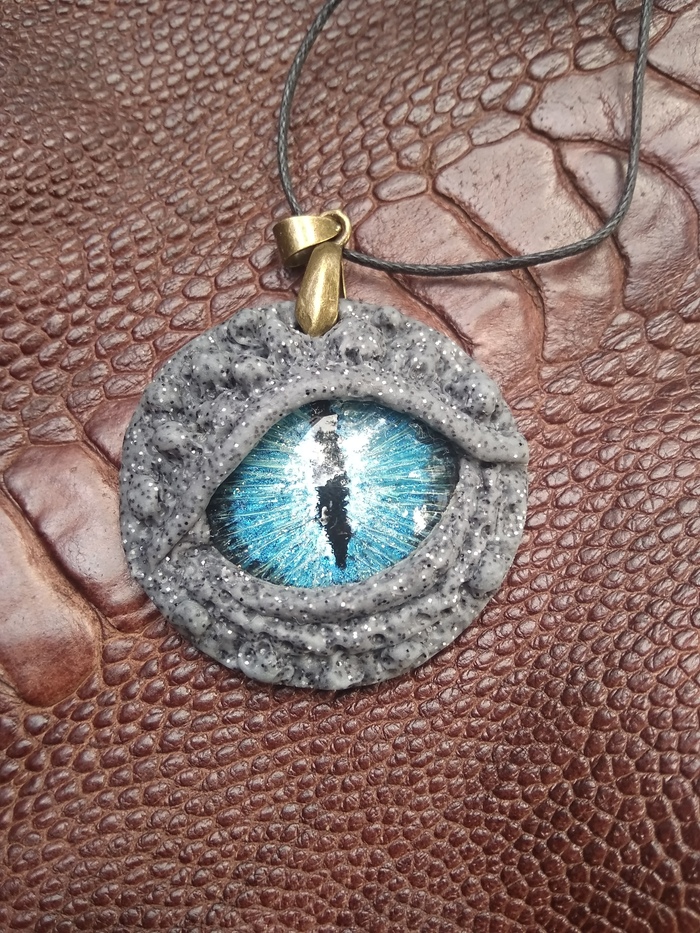 My introduction to polymer - My, My, Polymer clay, The Dragon, Eye of the Dragon, Painting, Needlework without process, Longpost