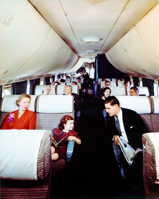 Air travel in the 50s. - Aviation, civil Aviation, Story, 50th, The photo, Longpost