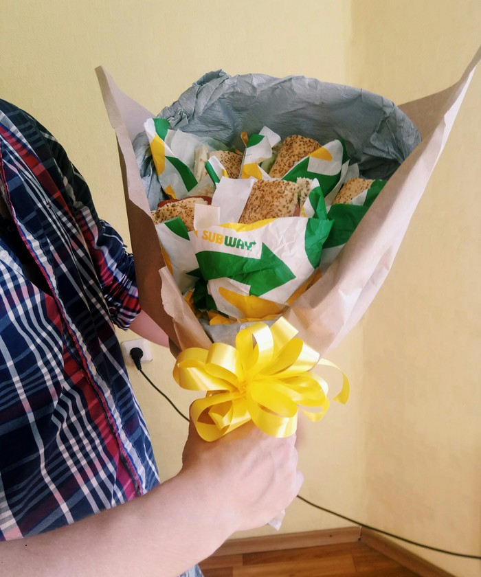 Ready for a date - My, Bouquet, Subway, Date, With your own hands