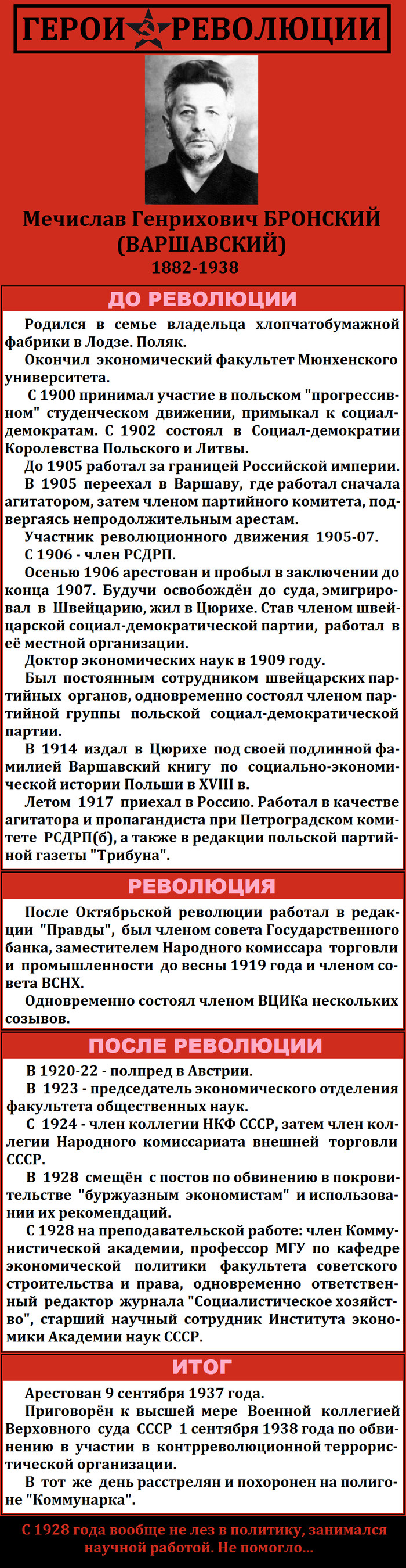 Герои революции (Часть 45) - История, Длиннопост, Герои революции, Коммунисты, Моё, Революция