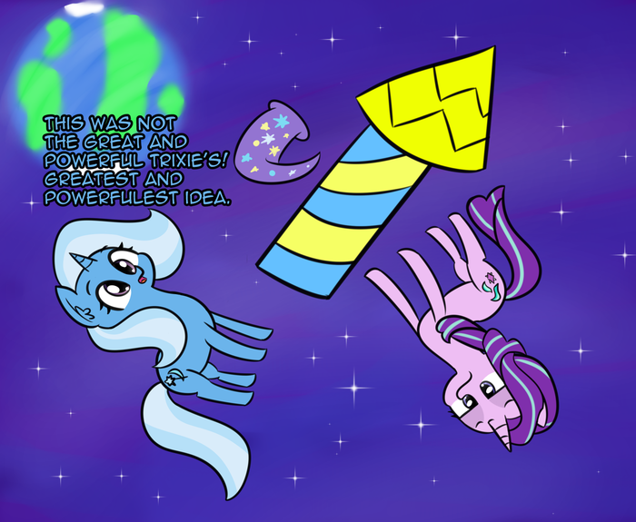  My Little Pony, Ponyart, Trixie, Starlight Glimmer