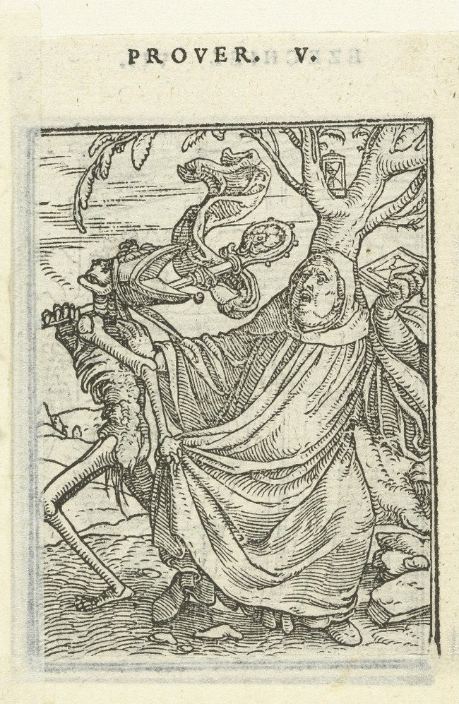 Dance of Death, part 1 - My, Hans Holbein the Younger, Dance of Death, Engraving, Middle Ages, Longpost