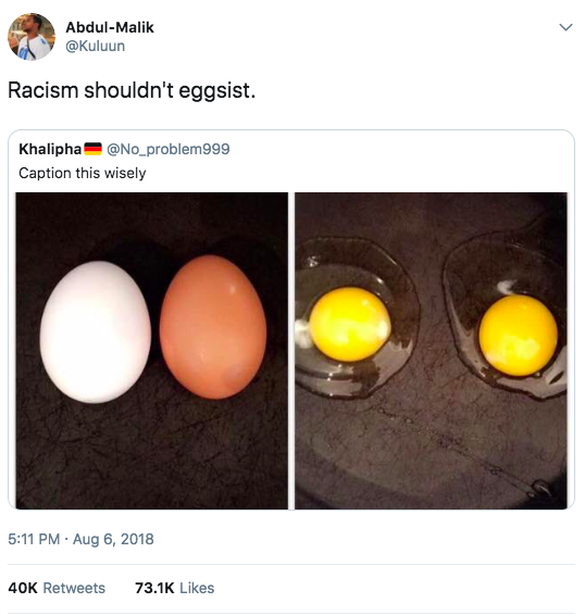 No to egg racism! - Reddit, Eggs, Hen