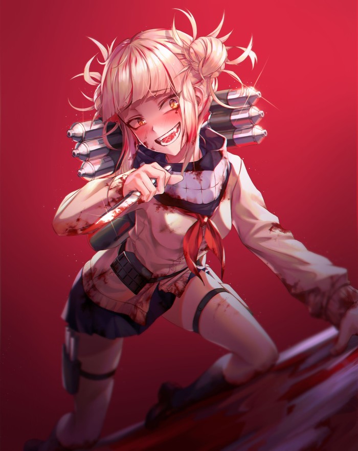 Boku no hero academia - Boku no hero academia, Anime, Art, Anime art, Toga himiko