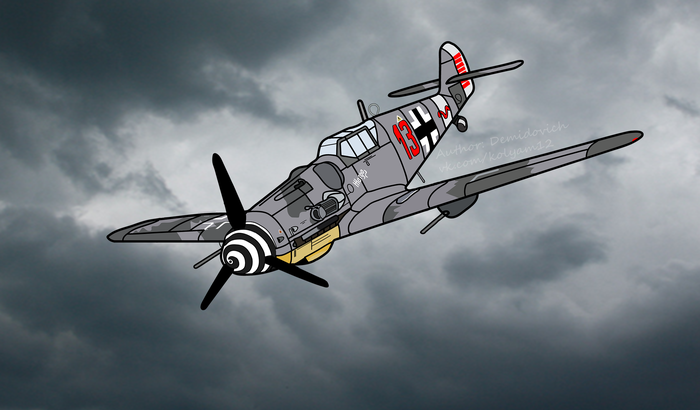 Bf.109G-6 -   . , , , Bf109g-6,  ,   