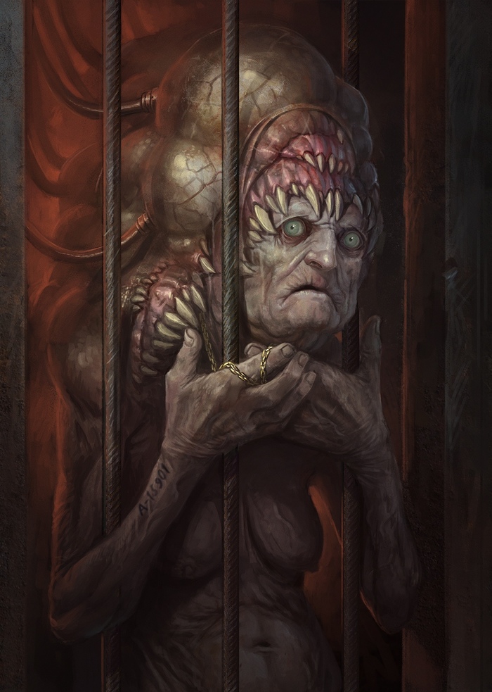 Картинки для альбом-проекта EVILBOOK Evilbook, Ужасы, Иллюстрации, Чудовища, Альбом, Длиннопост