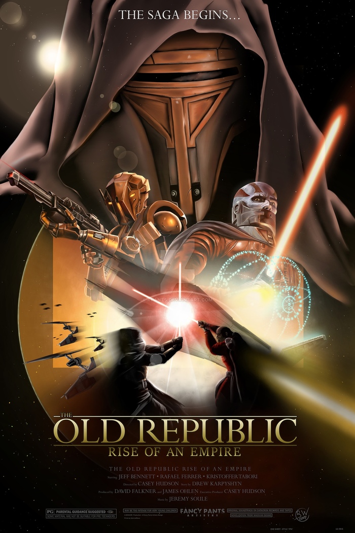 The Old Republic: Rise of an Empire - Star Wars, KOTOR, Darth Revan, Poster, Fan art