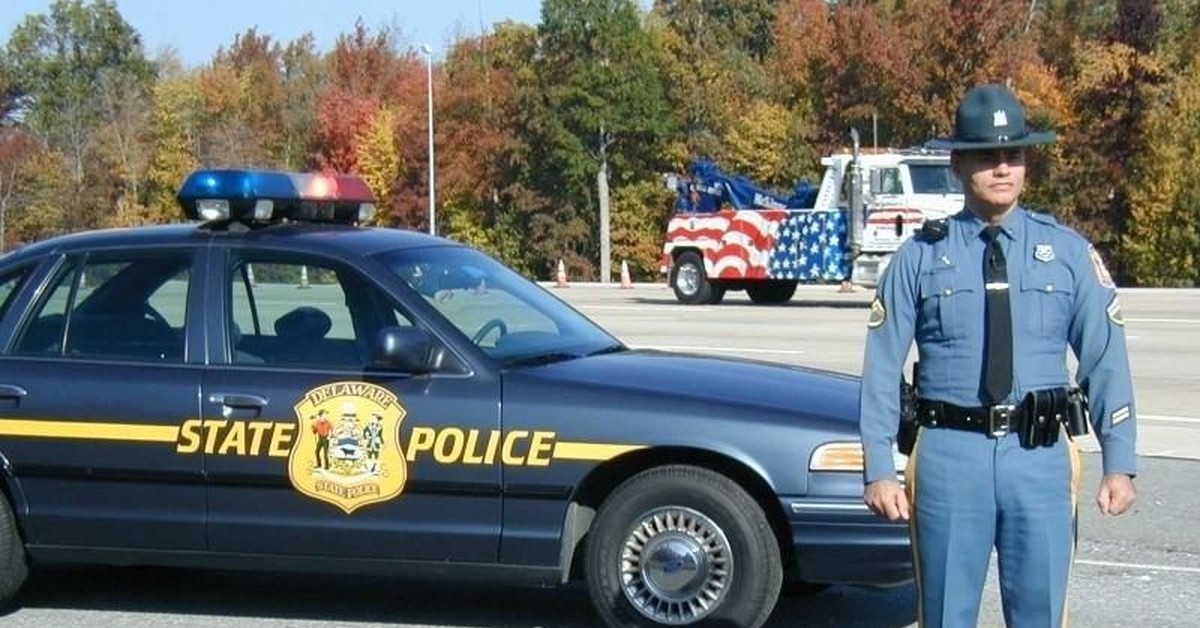 Maryland State Police vehicle