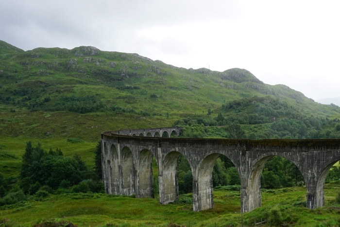 Waiting for the Hogwarts Express - My, The photo, Beginning photographer, Viaduct, Scotland, Harry Potter, Railway