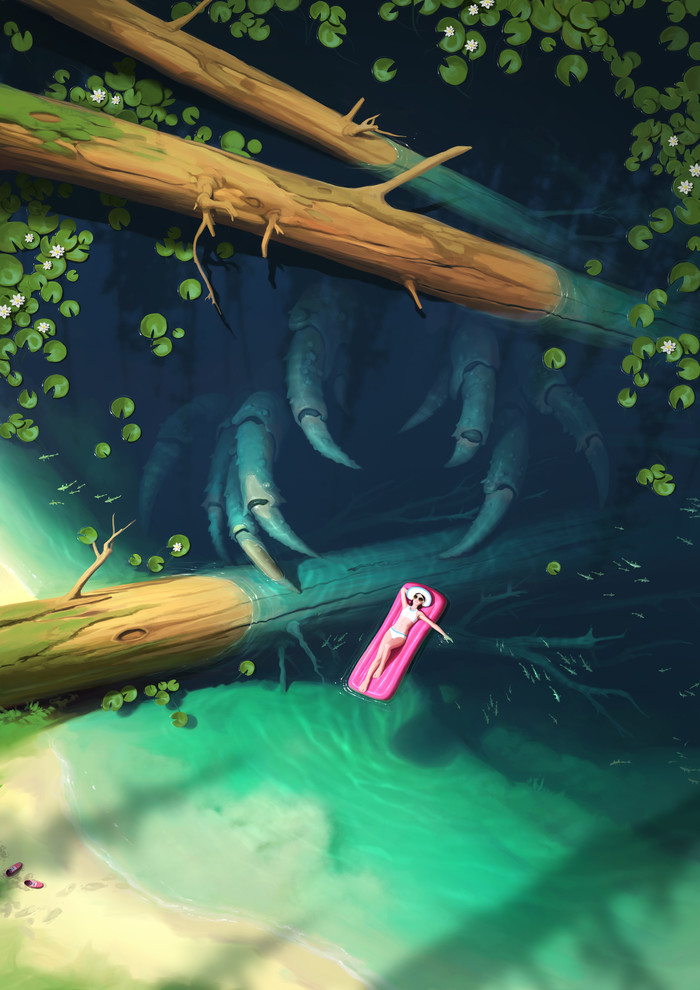 Картинки для альбом-проекта EVILBOOK (Часть2) Evilbook, Ужасы, Иллюстрации, Чудовища, Альбом, Длиннопост, Картинки, Арт