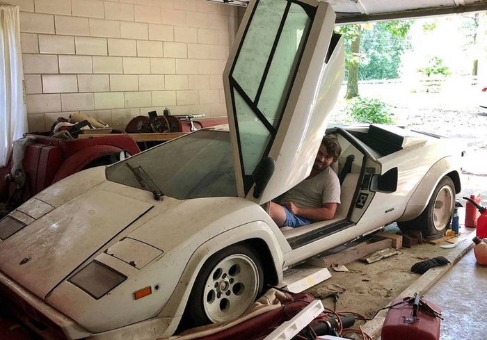 Grandson found an exclusive Lamborghini Countach in his grandmother's garage - Lamborghini Countach, Supercar, Grandchildren, Grandmother, Longpost, Auto